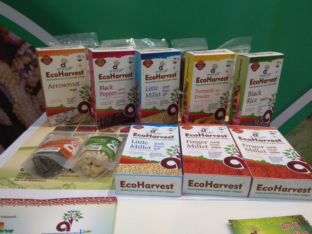 EcoHarvest's tweet photo. #smallfarmers products from tribal Odisha in a big event:World Organic Congress. Aranyak connects &amp; promote #SDG12 https://t.co/CtOFwHxs2Q