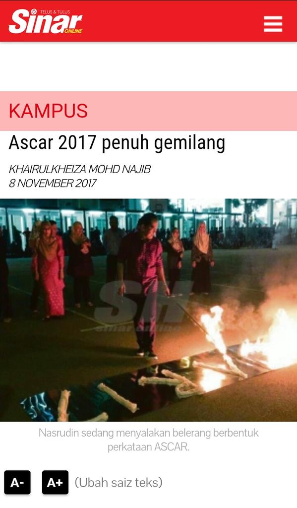 OfficialBacAS's tweet photo. OMG guys look #ASCAR1017 are on newspaper already!!! 😍😍😍😍 Congratulations to all committees!!!!! ⭐⭐⭐⭐

Click link below to read more 👀 
https://t.co/u9kDiGuu2x

@smfscpolicy @gpmsuitms3  @sascomms3 @peersuitms3 @AscarSportFest @kosiswaN9 @DeMathS_S3 @FoSRec https://t.co/uW90Tj8QVW