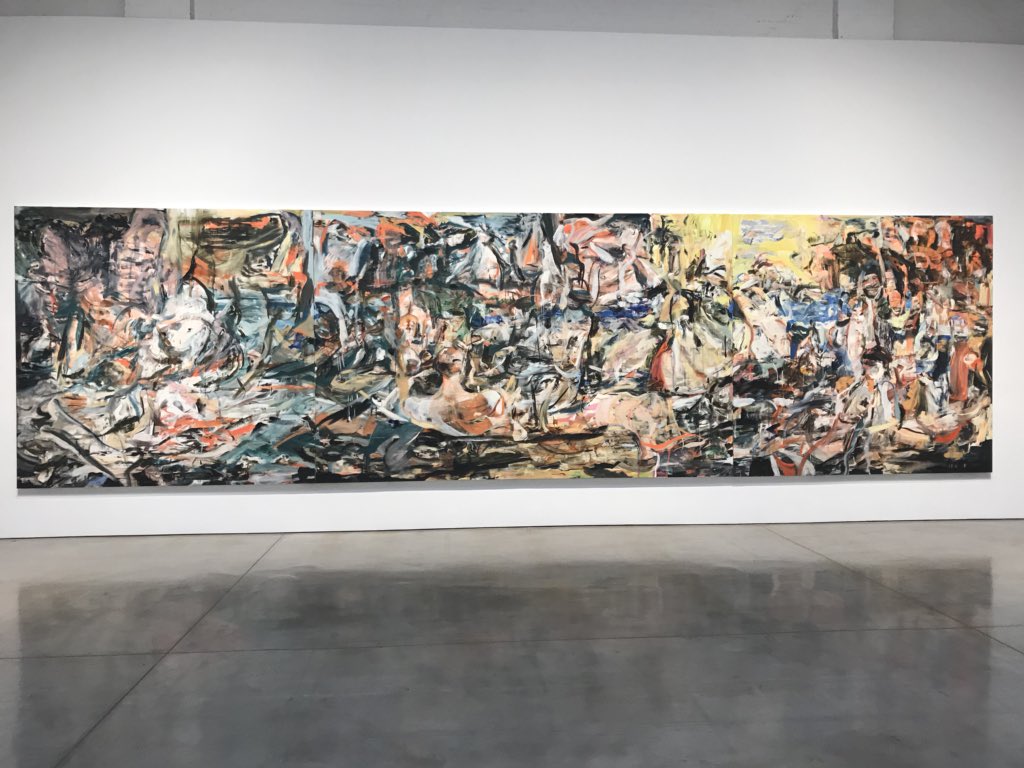 The new Cecily Brown exhibition at Paula Cooper Gallery in NYC is amazing