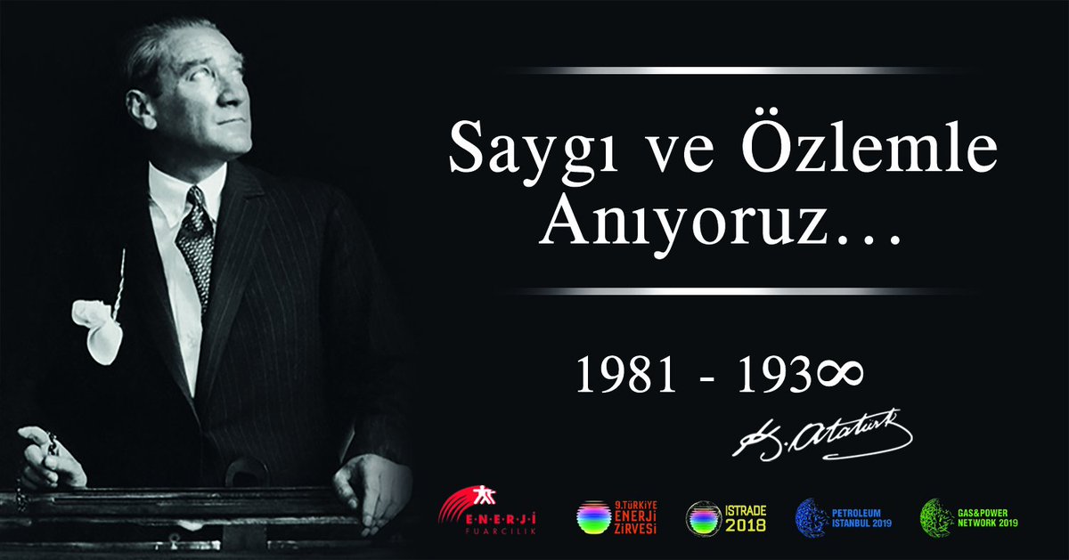 gaspowernet's tweet photo. Ulu önder Mustafa Kemal Atatürk'ü aramızdan ayrılışının 79.yılında saygı ve minnetle anıyoruz. https://t.co/gSQA2fICPU