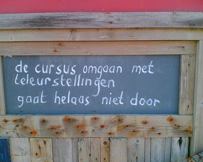 Jammer!