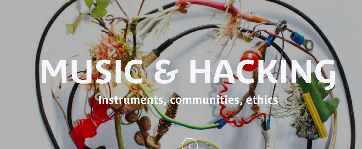 2nd day of #Music &amp; #Hacking International Conference <a href="/musichacking17/">musichacking2017</a> at <a href="/Ircam/">IRCAM</a>. Yesterday a talk by Peter Sinclair on the #locustream project ircam.fr/agenda/musique…