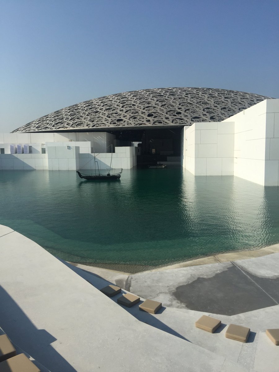 jacobloftus's tweet image. A most surreal morning experiencing the @LouvreAbuDhabi with Jean Nouvel himself. Absolutely breathtaking