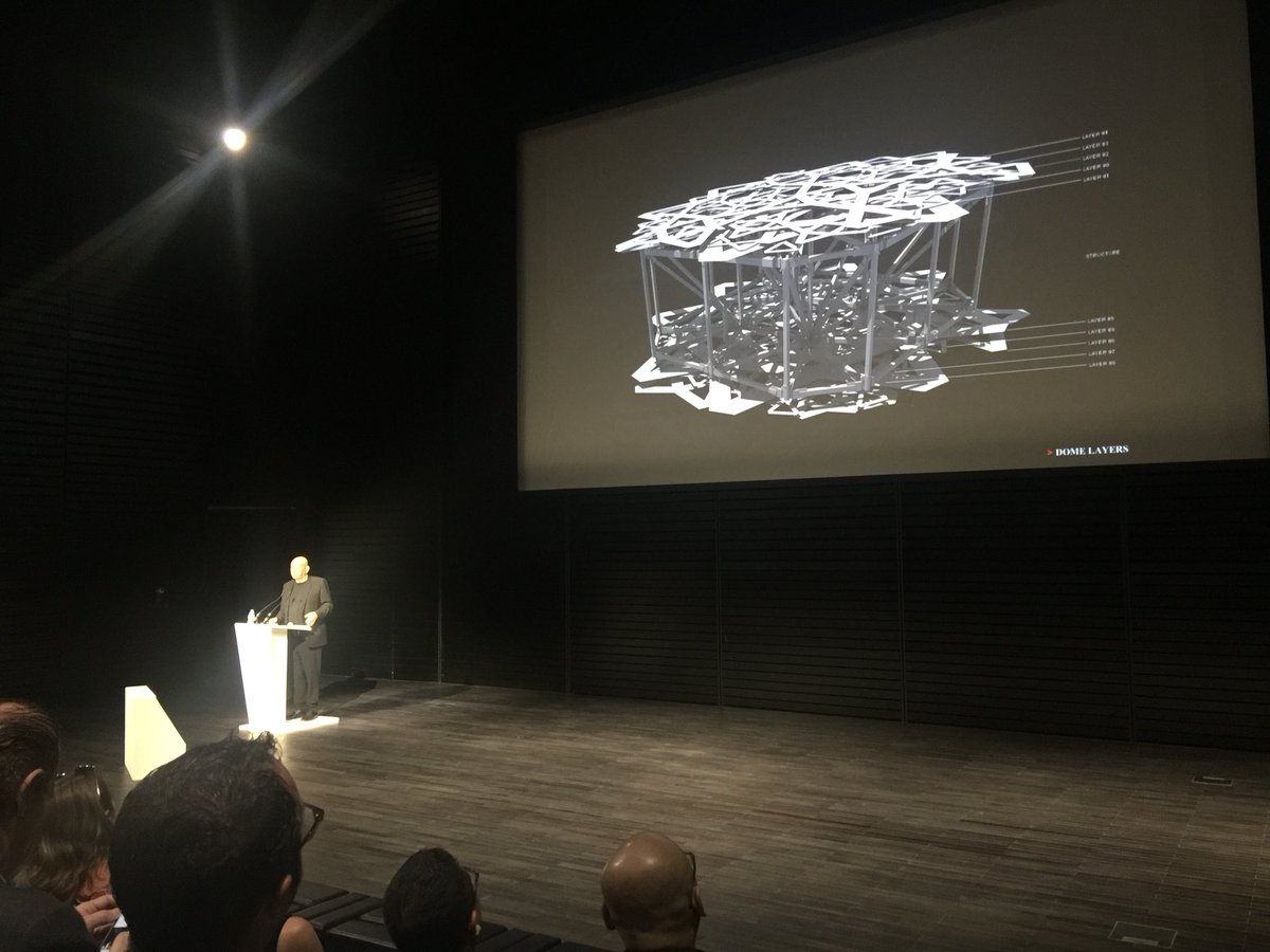 jacobloftus's tweet image. A most surreal morning experiencing the @LouvreAbuDhabi with Jean Nouvel himself. Absolutely breathtaking