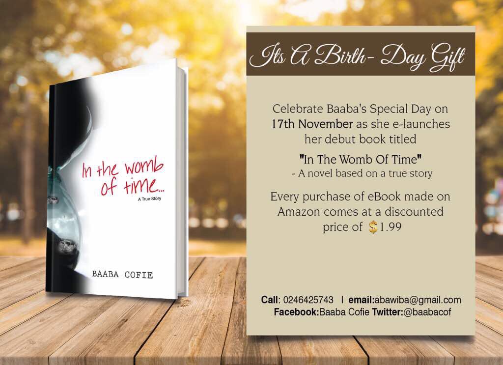 baabacof's tweet photo. Join @baabacof next week Friday as I e-launch my first novel. https://t.co/hSfCwrEb0k