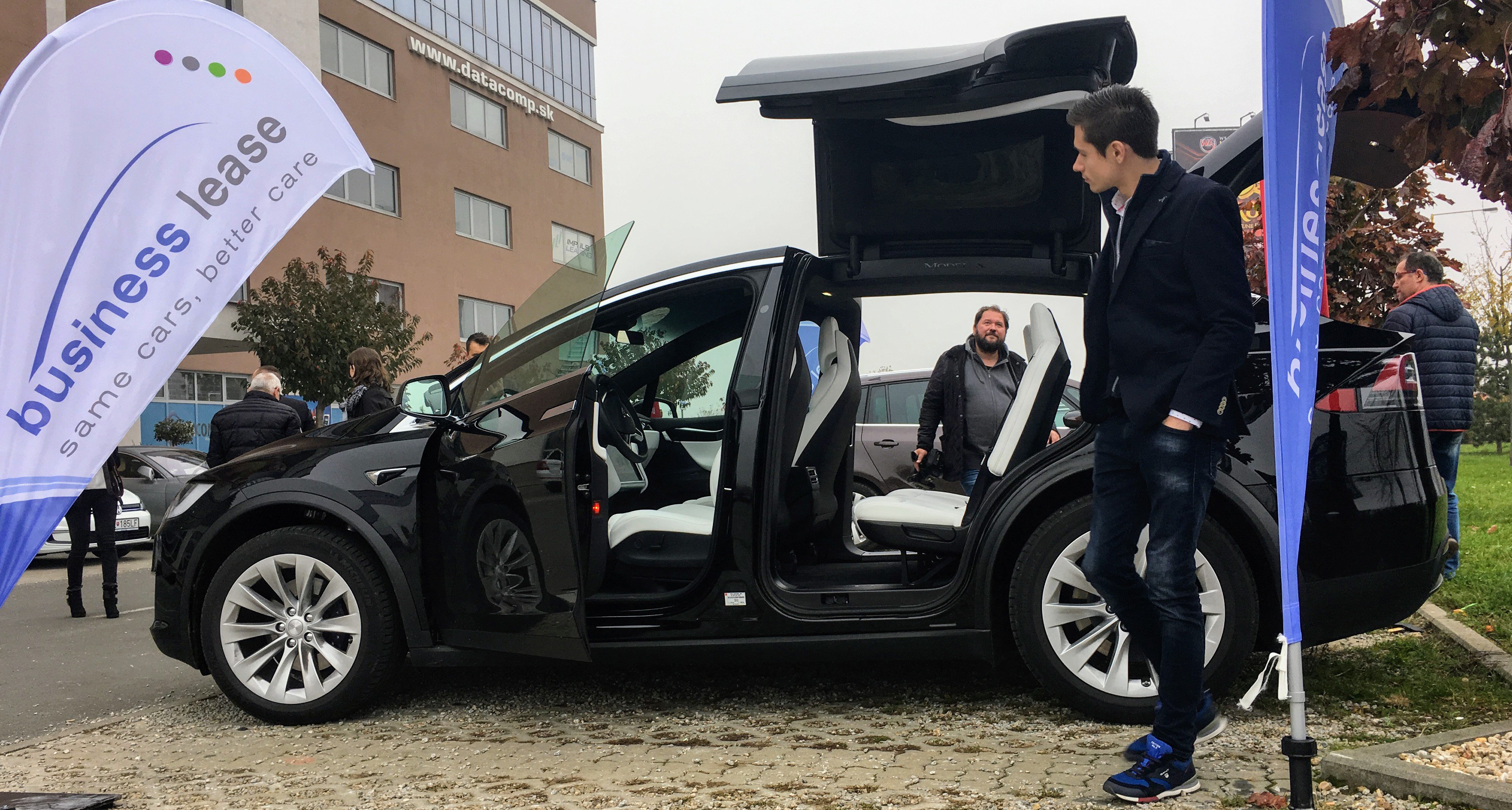 Model x on sale business lease