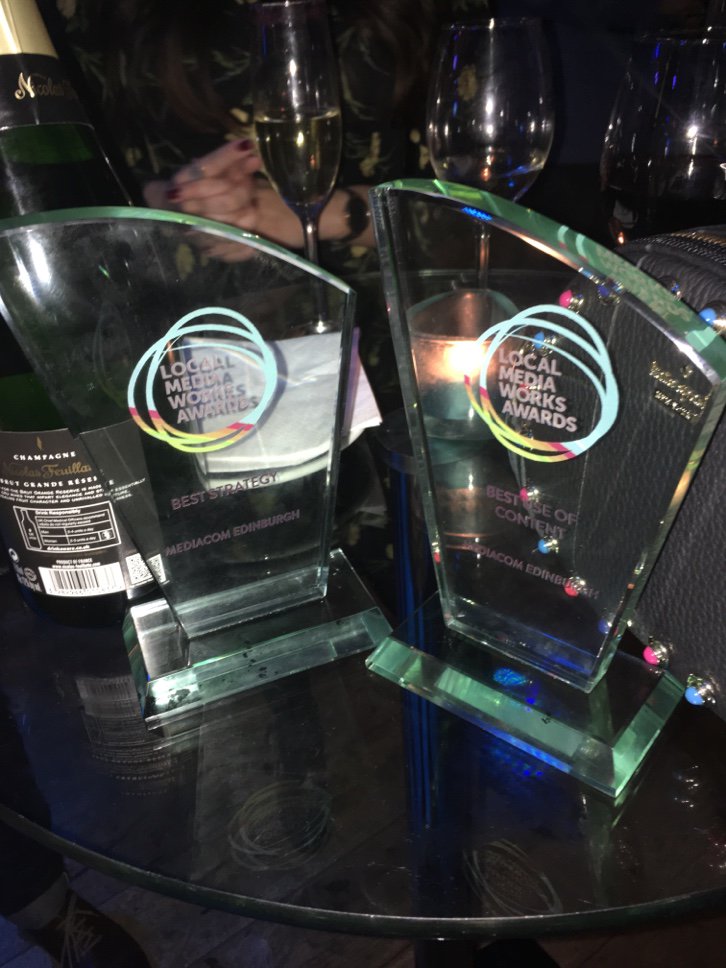 @MediaCom_EDI smashed it last night <a href="/localmediauk/">Local Media Works</a> awards in London. We scooped the prize for Best Strategy and Best Use of Content!! Well done guys ... we look forward to seeing those sparkly trophies! #winners #media
