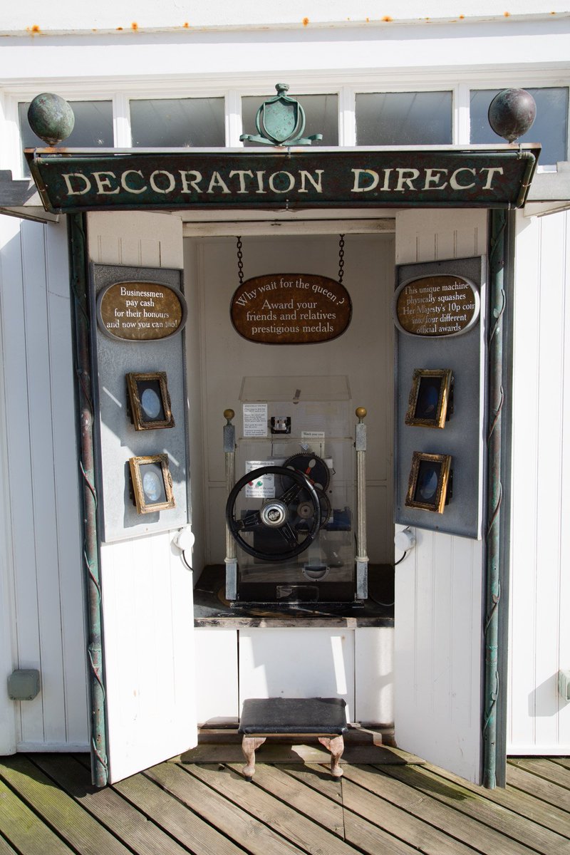 southwoldpier's tweet photo. Award yourself a medal - Decoration Direct will do the honours... #pierfun #Southwold https://t.co/1kGnP9co3V
