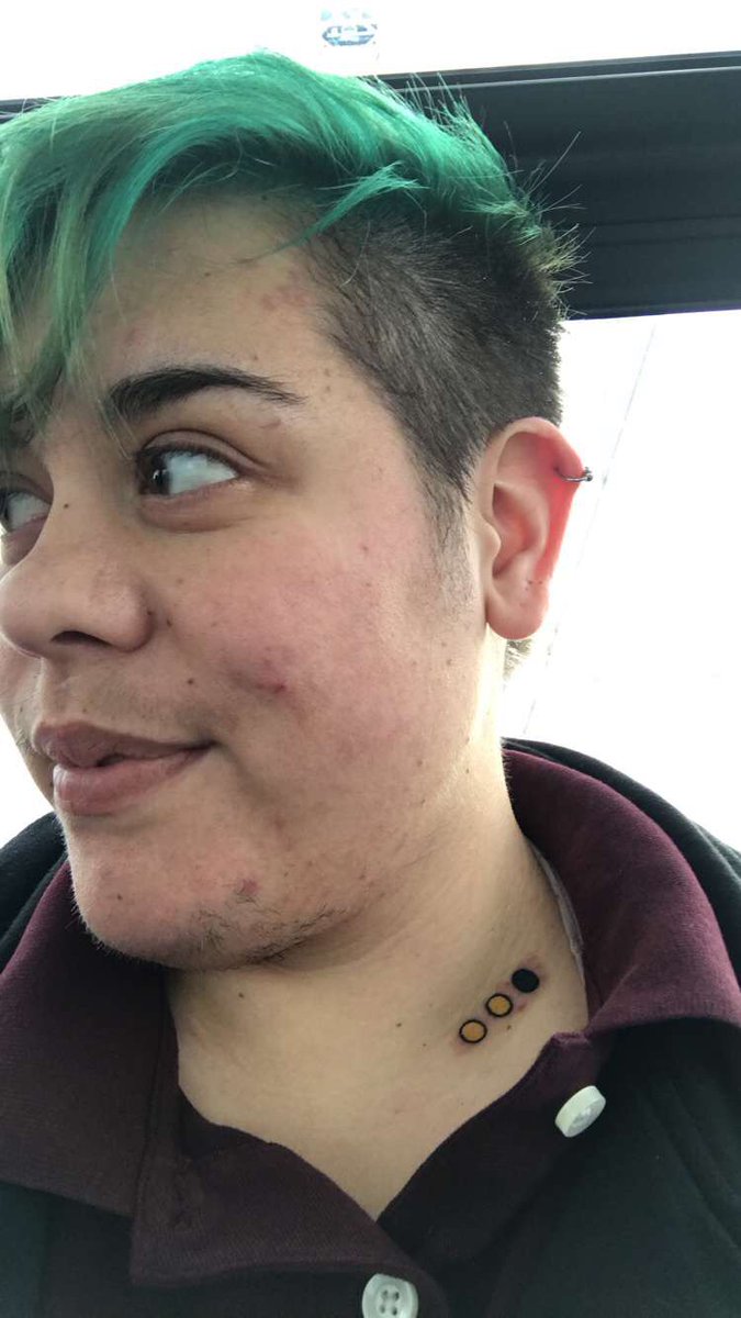 || Went from a Weasley to Teddy Lupin, Hufflepuff with a new, fresh ear piercing and a Lieutenant Commander in Starfleet.