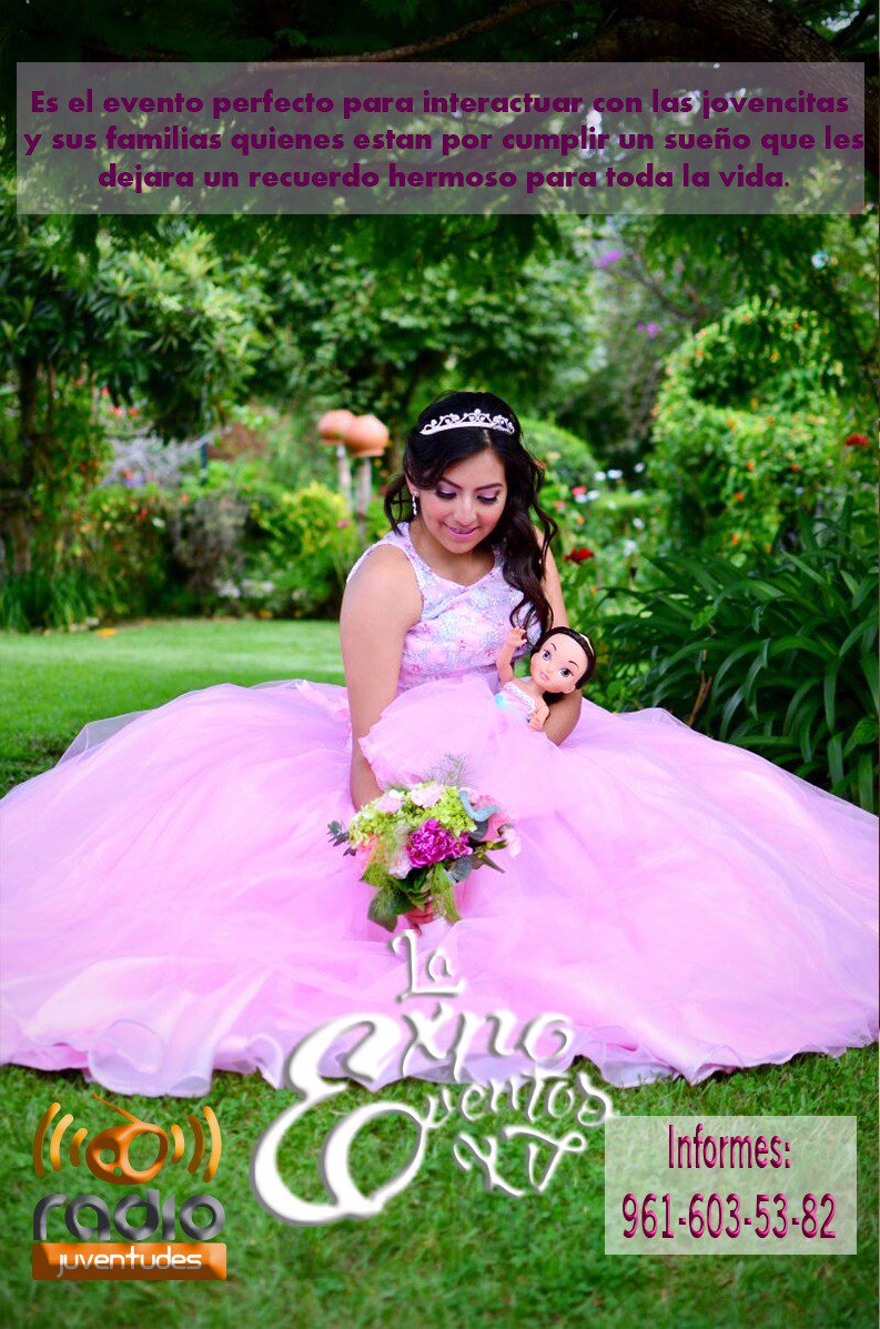 ExpoEventosXV's tweet photo. EXPO EVENTOS XV LLEGA PARA QUEDARSE, NO TE LO PIERDAS, TE ESPERAMOS.
PRÓXIMAMENTE TUXTLA GUTIERREZ 17 de Diciembre 2017
#EXPOEVENTOSXV https://t.co/hBkIjYjIr3