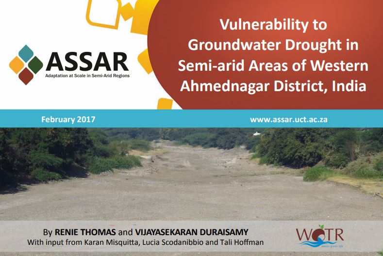 iihsin's tweet photo. #UPD2017: Read @WOTRIndia's @ASSARadapt #policybrief 'Vulnerability to #Groundwater #Drought in Semi-arid Areas of Western #Ahmednagar District, India' here: https://t.co/fsSl9y65BA https://t.co/epoL2dUzuP