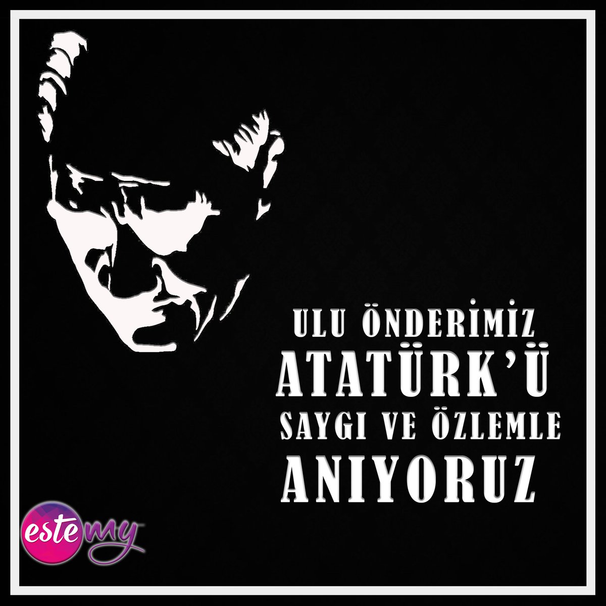 Ölümünün 79. yılında Ulu Atamızı saygı ve büyük bir sevgiyle anıyoruz.
#atatürk #10kasım #mustafakemalatatürk