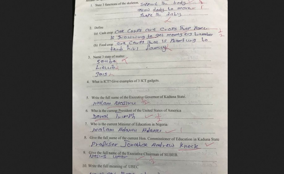 allafrica com on twitter see ridiculous answers kaduna teachers