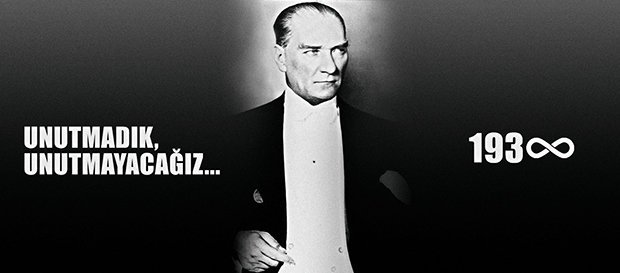 Ulu Önderimiz Mustafa Kemal Atatürk’ü saygı ve özlemle anıyoruz…