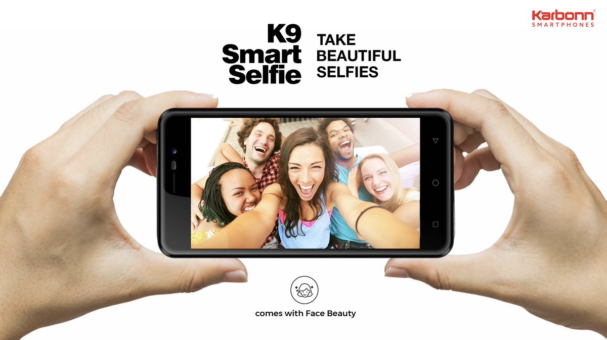 KarbonnSmart's tweet photo. For selfies as epic as your life! #Karbonn #K9 #SmartSelfie. Know more: https://t.co/zSWY9DR2RL https://t.co/mGXBkuV75J