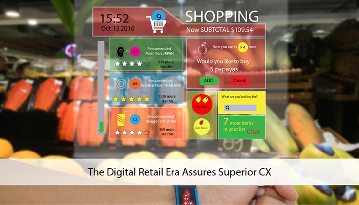 TCS's tweet photo. Retailers are shifting focus from product play to #CX. It's time to #ThinkAssurance! https://t.co/OMD1ZpRfmn https://t.co/STHuYyzNGQ