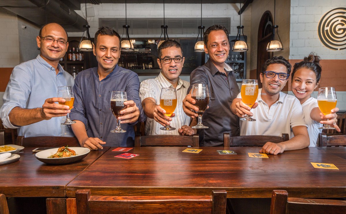 It takes two to say Cheers, and we’re waiting for you to raise your glasses with us! 

Here is our team that doesn’t tire even for a second. 

<a href="/IndianBeerGeek/">Navin Mittal</a> <a href="/ChefViraf/">Viraf Patel</a>  <a href="/NeerajPatodia/">NRP</a> <a href="/AnandMittal/">Anand Mittal</a> @krishGBC <a href="/giftofthegrub/">Prakriti Lama Patel</a> 

#DreamTeam #Taproom