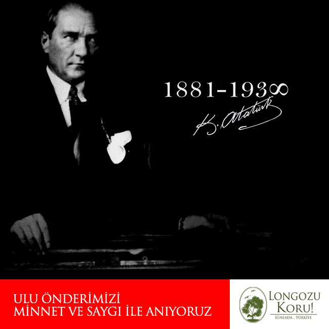 LongozuKoru's tweet photo. Ulu önderimiz Mustafa Kemal Atatürk'ü saygı ve minnetle anıyoruz. 
#10kasım #mustafakemalatatürk #mustafakemal #atatürk https://t.co/Oe0AfbmKGs