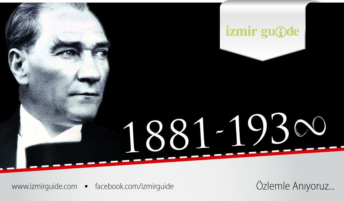Ölümünün 79. yılında Gazi Mustafa Kemal Atatürk'ü özlemle anıyoruz.