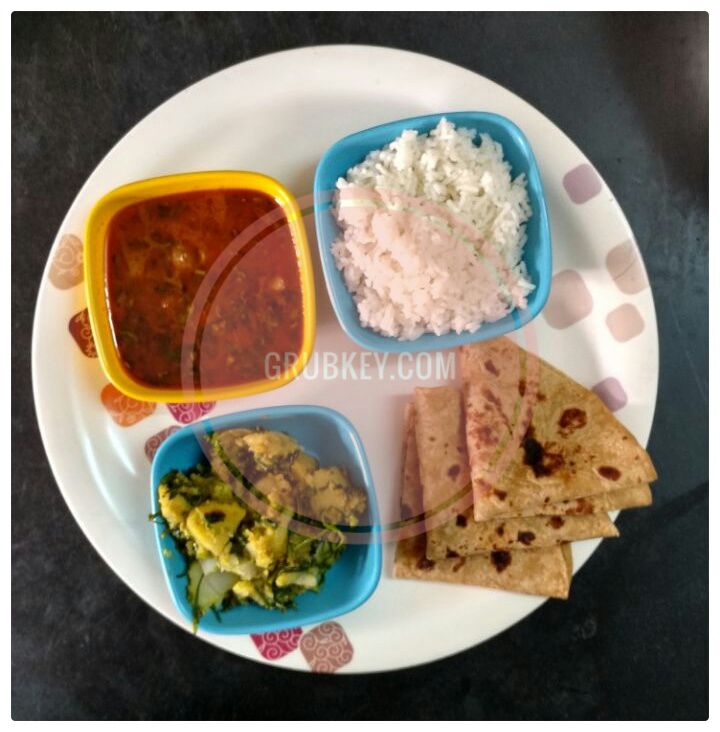 grubkey's tweet photo. #GrubKey - Today's #Menu (10 Nov 2017) - #alumethi + #soyacurry + #steamed #rice + #chapati + #salad https://t.co/d4Fj4MA3CM