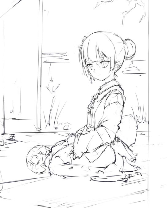 神稚児  -下書き

#朔月美遊 #雪下の誓い  #プリズマイリヤ 