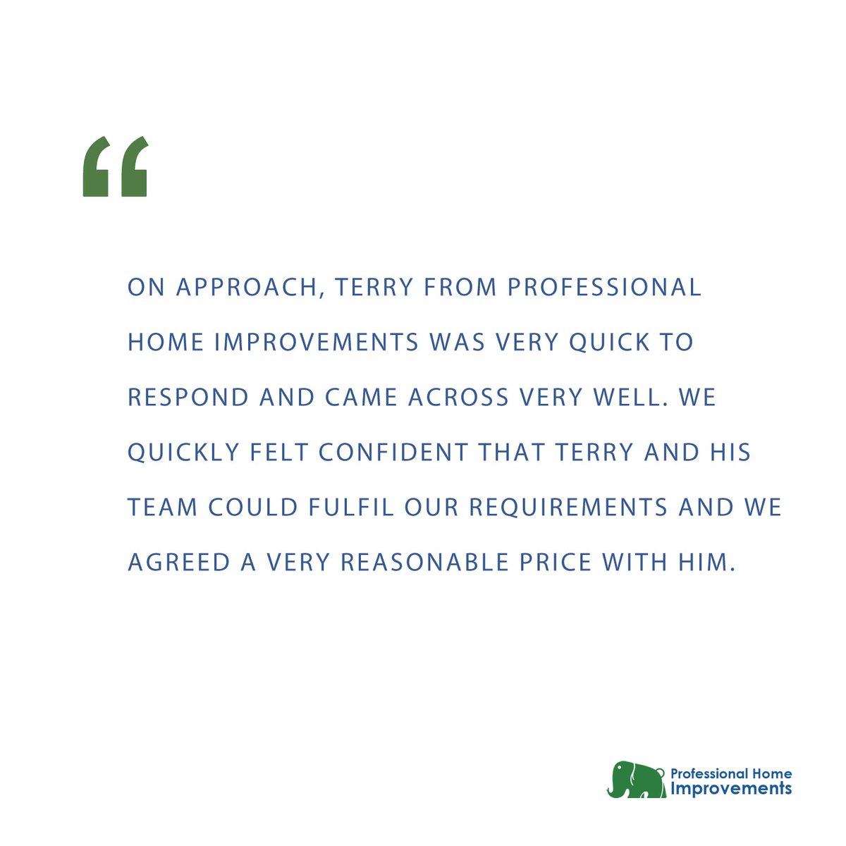 Another glowing review from one of our customers! See more here: ow.ly/nD4J50eMrcw #homeimprovements #hertfordshire