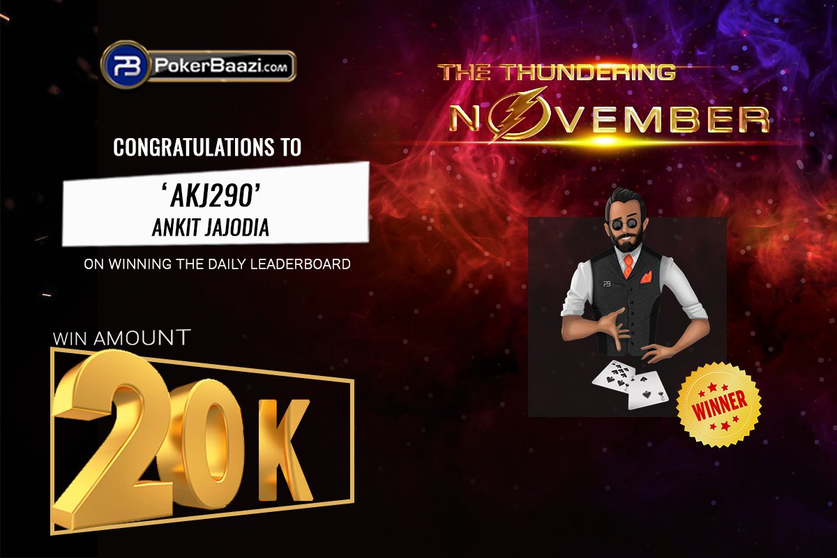 PokerBaazi's tweet photo. https://t.co/PxWlgD6zn6
#GrandRewards #Poker https://t.co/OVlq7TICmA