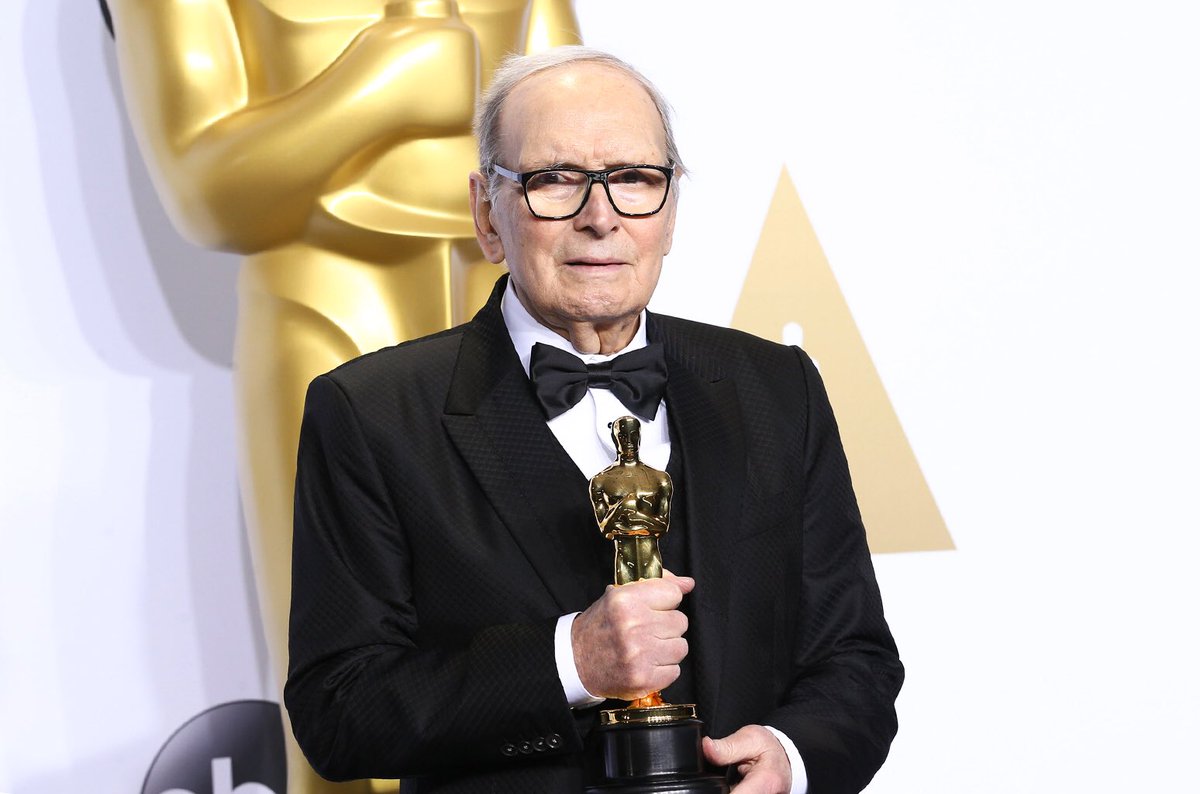 Cine_Heroes's tweet photo. Un demi-siècle de carrière, ses musiques de films sont devenues légendaires (Trilogie du dollar, Le Clan des siciliens, Le Professionnel, The Thing...), oscarisé pour Les Huit Salopards de Tarantino, le grand Ennio Morricone fête aujourd’hui ses 89 ans. https://t.co/5e6feecSk7
