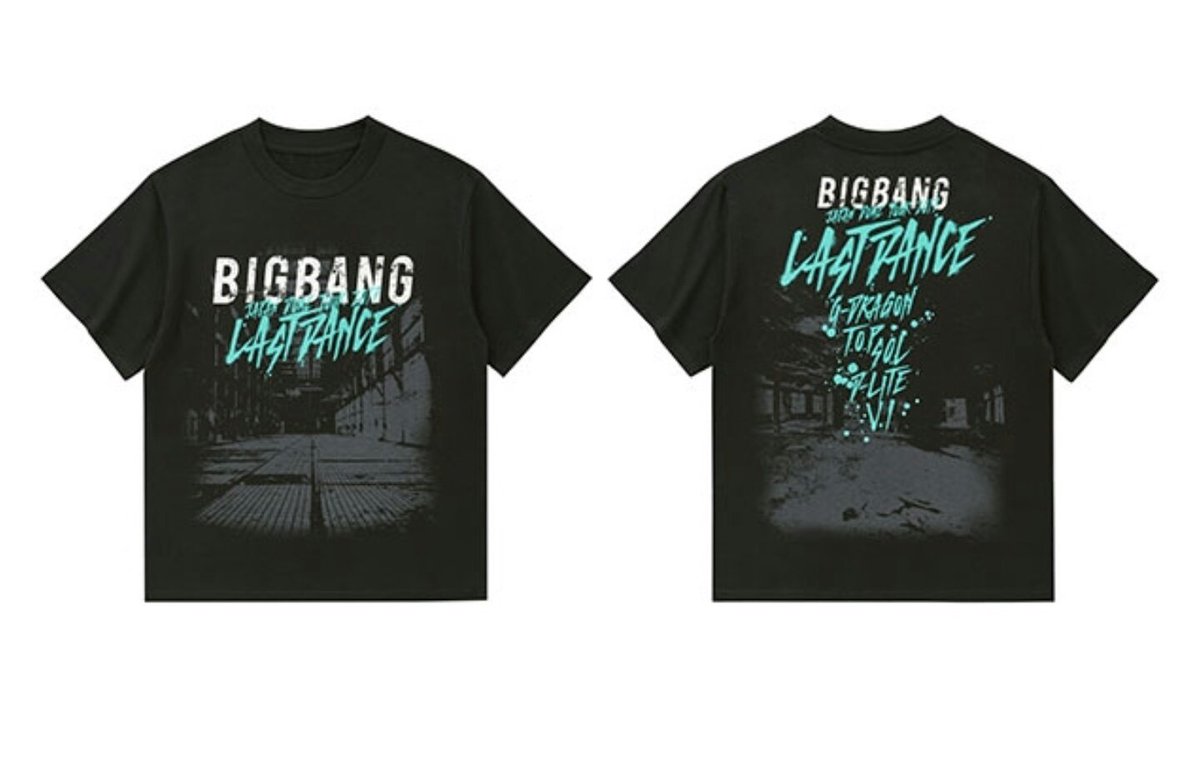 BIGBANG JAPAN DOME TOUR 2017 -LAST DANCE-」 OFFICIAL GOODS T-Shirt
