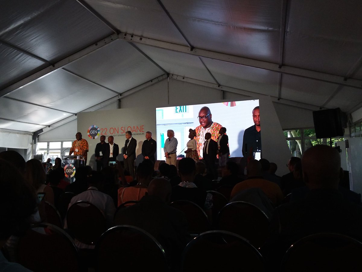 RambauMulalo's tweet photo. @GEN22OnSloane @StartupRSA @IDCSouthAfrica DE Gert Gouws representing IDC. This is the first deliverable since GEC Awesome https://t.co/77xsBb2XO4