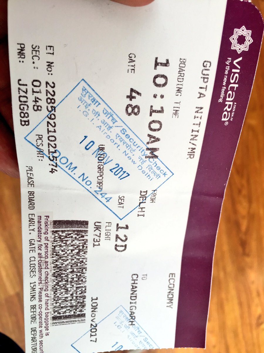 nitingupta_01's tweet photo. Thanks a lot @airvistara for great support. #DelhiTrafficSucks But #VistaraRocks Also Many thanks to Savita (From Help Desk). Much appreciated🤘🏼👏👏👏👏 @deepikapadukone https://t.co/PGxHYocMOw
