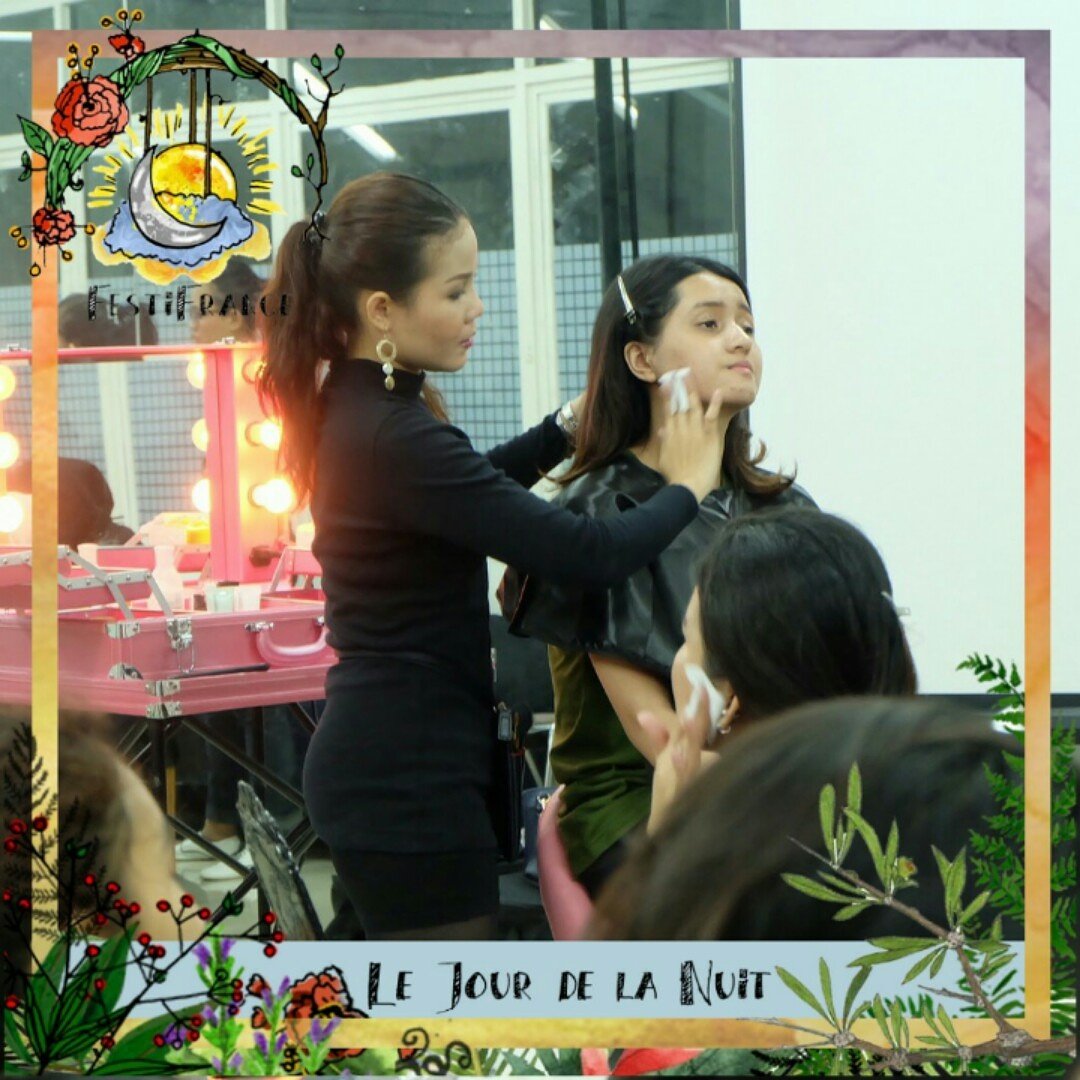 Sedang berlangsung workshop dari Cetrice di gedung IX FIB UI 🙎💃💋

Le 7ème Festifrance
Le jour de la nuit
#UneJournèeIllimitée