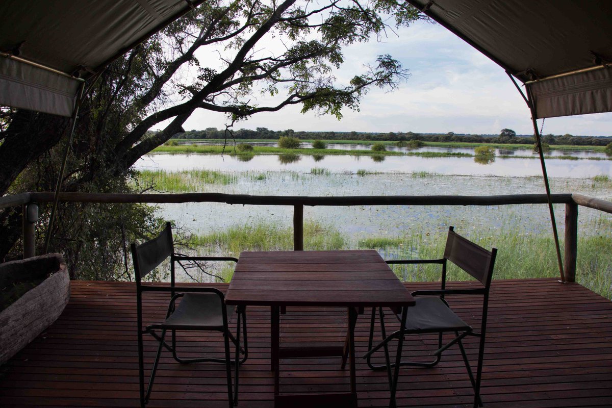 Taranga Safari Lodge; 35km west of Rundu on the B10 on the banks of the River. Activities - boating, birding, and fishing. Restaurant & a floating river bar. Doesn’t allow day visitors thou. #ViewsFromThe066