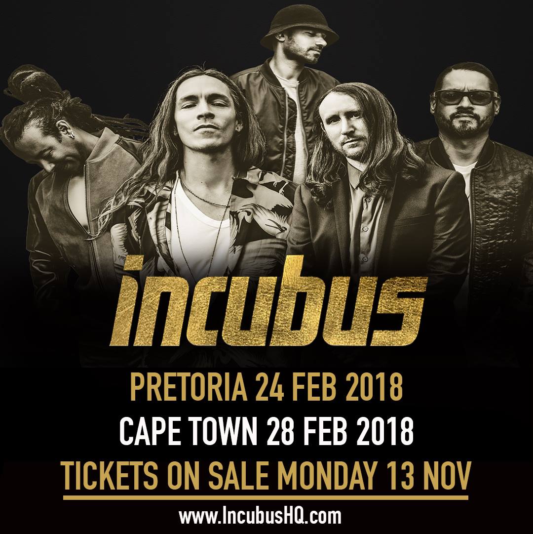 BREAKING NEWS: <a href="/IncubusBand/">Incubus</a> South African Tour 2018
samusicscene.co.za/wp/incubus-sou…