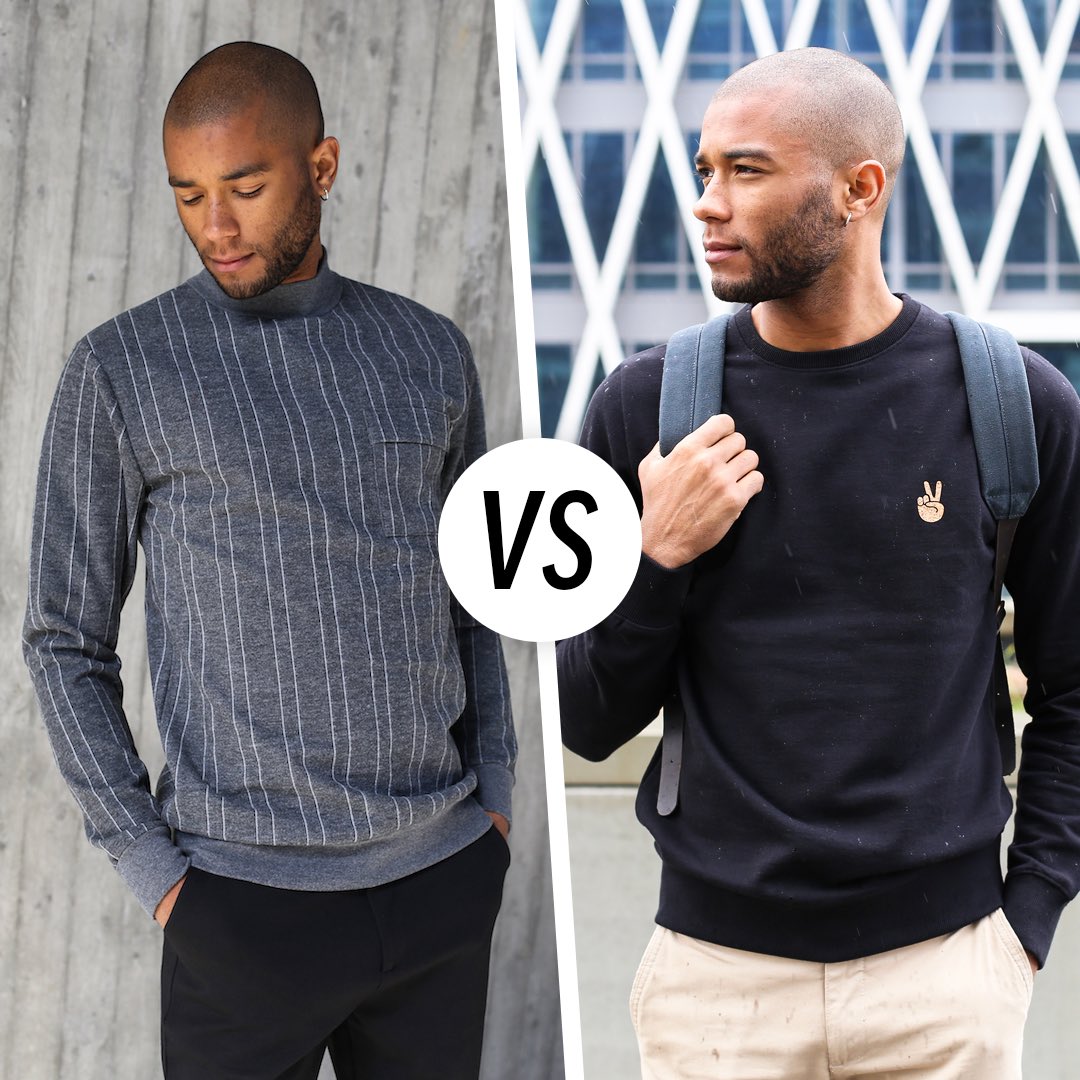 Time to battle (and no, we're not just talking about The Voice). We've got some amazing sweaters at Juttu. So, which one do ju like most? #FashionBattle #SweatSweaters #Juttu #SweaterWeather #TheBattles