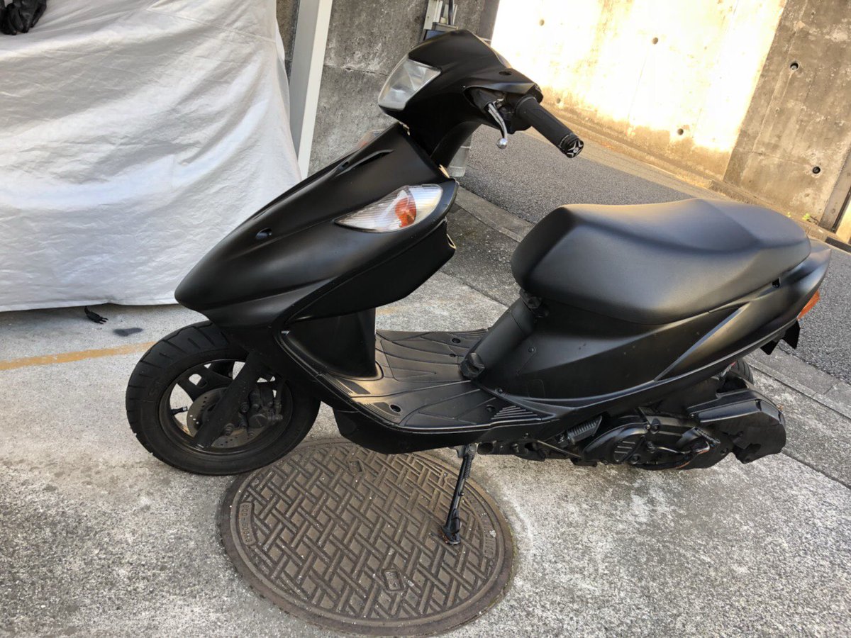 アドレスv125g マッドブラック‼️