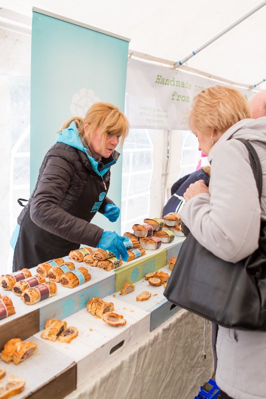 thegranarycafe's tweet photo. Come along to your Yorkshire Food Fayre today.  With lots of Yorkshire Food producers giving tastings of their amazing Yorkshire products throughout the day. Free parting, wonderful location.  Supporting @CFLCharity https://t.co/65eZiUpv0w