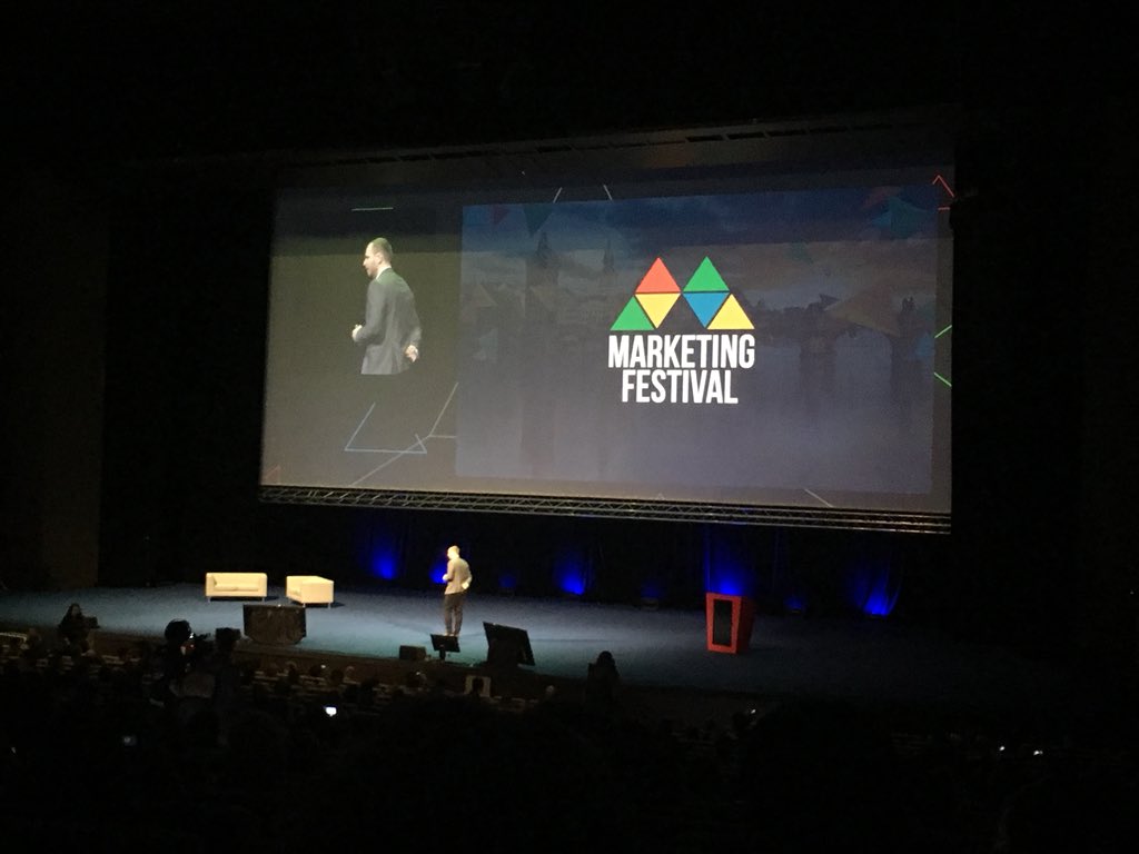 Happy to attend the Marketing festival in Prague. <3 #mktfest2017