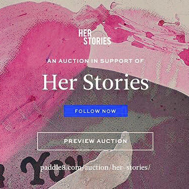 HerStoriesArt's tweet photo. Bidding is now live on @Paddle8! Now is your chance to pick up #art by the incredible artists nominated by former @ICALondon curator Juliette Desorgues! 👏💕

All proceeds benefit #women via our partner charities ✨💫 https://t.co/PknHSCNmXT