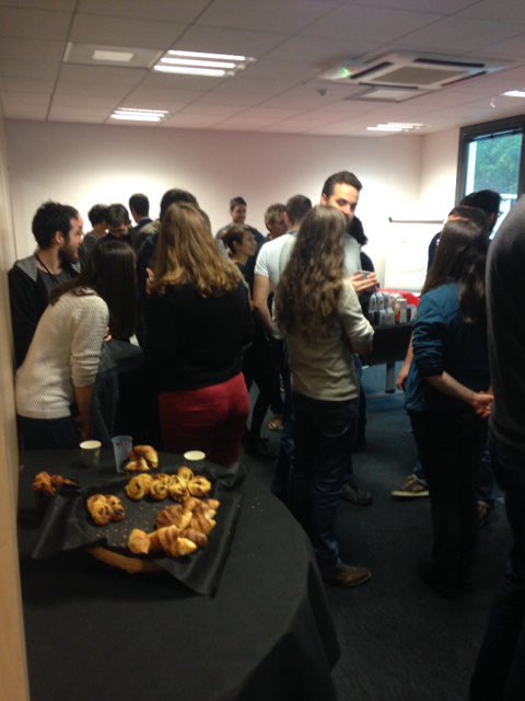 CGI_FR's tweet photo. C'est parti pour la journée d'accueil des étudiants #UDEV_CGI dans les locaux de @CGI_FR à Bordeaux https://t.co/mPcP4S1ty1