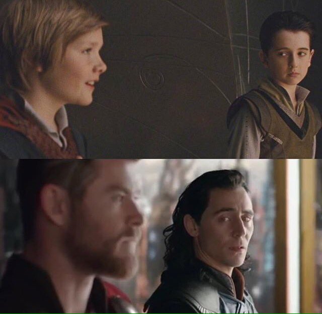 “ช่างน่าเสียดายที่ข้าไม่ได้อยู่ในเหตุการณ์เมื่อครั้นวัยเยาว์นั่น แต่ก็พอจะเดาได้ว่าธอร์ช่างไม่รู้อะไรบ้างเลยในความคุ้นเคยกันอยู่ มันแฝงอะไรอะไรบางอย่างที่มากกว่านั้น...” #ThorKi #ThorRagnarok #Thor #Loki