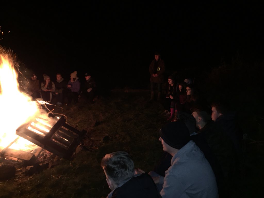 SPTAHS_RE's tweet photo. Beautiful time of lectio divina prayer around the fire last night with @rcagyouth and @SPTA_HS #S6retreat #simontopeter https://t.co/TAIHoOzC0y