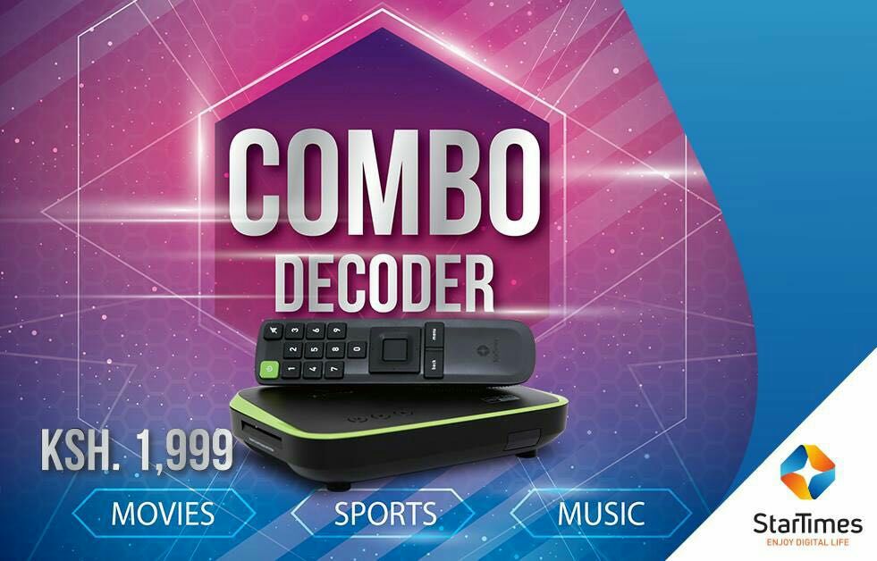 janetmachuka_'s tweet photo. @StarTimesKenya extends a 25% &amp; 10% price drop of set top boxes

1)Terrestrial at Ksh 1,499 down from Ksh 1,999 inclusive of one month classic bouquet subscription 

2)Satellite Combo at Ksh 1,599 down from 1,999 inclusive one month super bouquet subscription #UpgradeNaStartimes https://t.co/7nE3PEZ89J