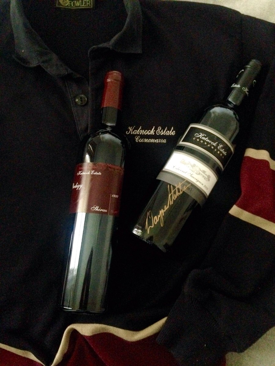 Champagne_Dan's tweet photo. Tonight's wines to honour a great man. Was fortunate to work @Katnook #Coonawarra during the 2000 vintage. Saw this wine on the blending table, pumped out the barrels for bottling and felt pride when it got the JWT. Wayne made me passionate about working in this industry. RIP https://t.co/SomFDH1WeG