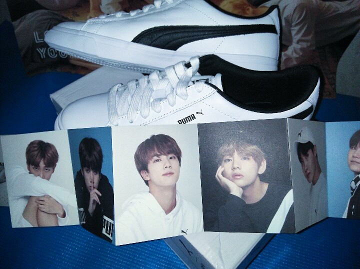 inhaleoxyjin's tweet photo. FINALLY! the long wait is overβ¦my shoes and album are here! ππ Thank you so much @seoulforu for the smooth transaction! ππ #PUMAXBTS #Courtstar #LOVE_YOURSELF #HER #BTSLoveMyself
@BTS_twt https://t.co/rmQBjM0uIs