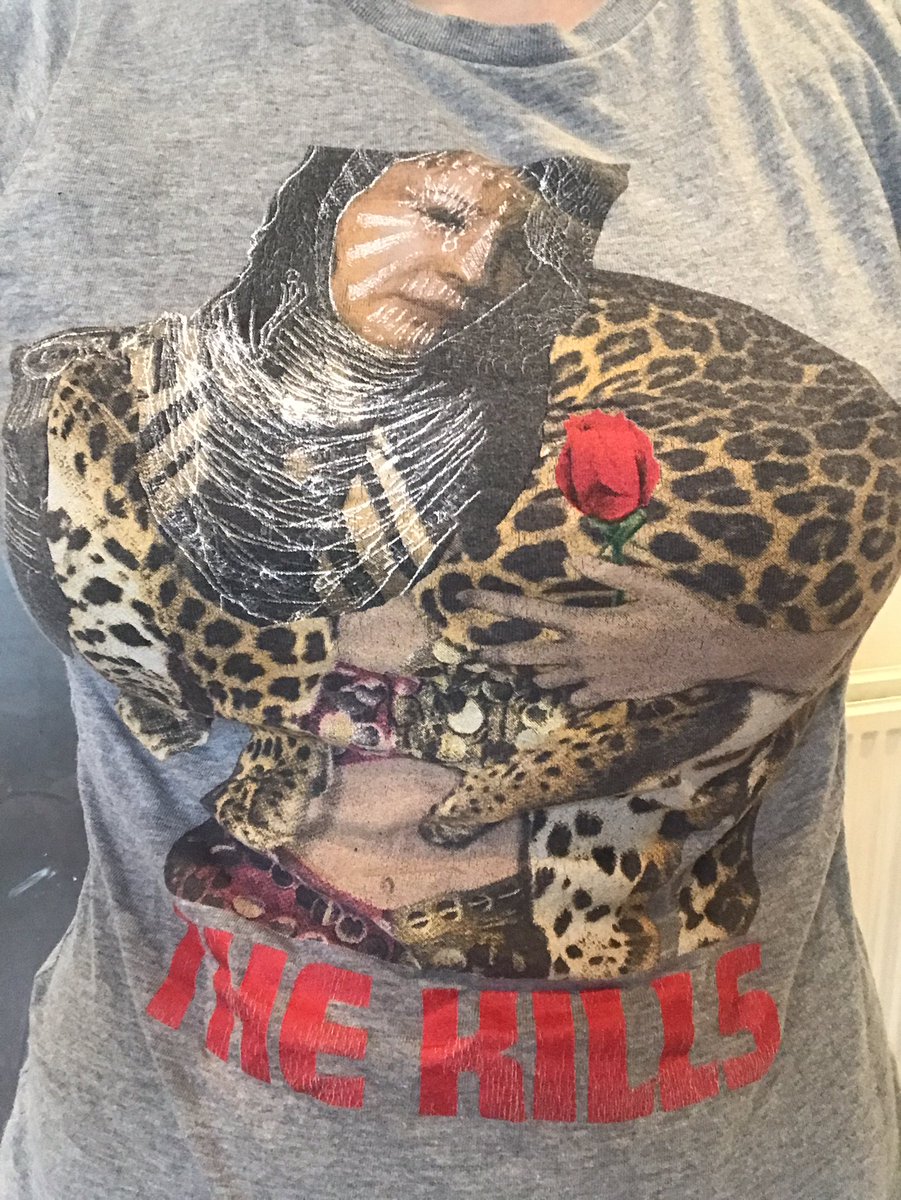 For #TShirtDay it's gotta be <a href="/TheKills/">The Kills</a>