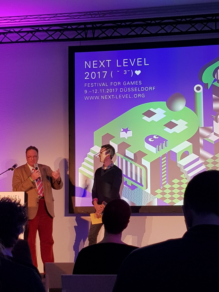 Jenny_uni's tweet photo. @NextLevel_Fest Olaf Zimmermann "Entwickler von Computerspielen müssen sich selbst als Künstler sehen!" Ein Vortrag über Akzeptanz, Relevanz &amp; Ignoranz von Games als Kulturgut #moveinfowiss https://t.co/KhLamEot79