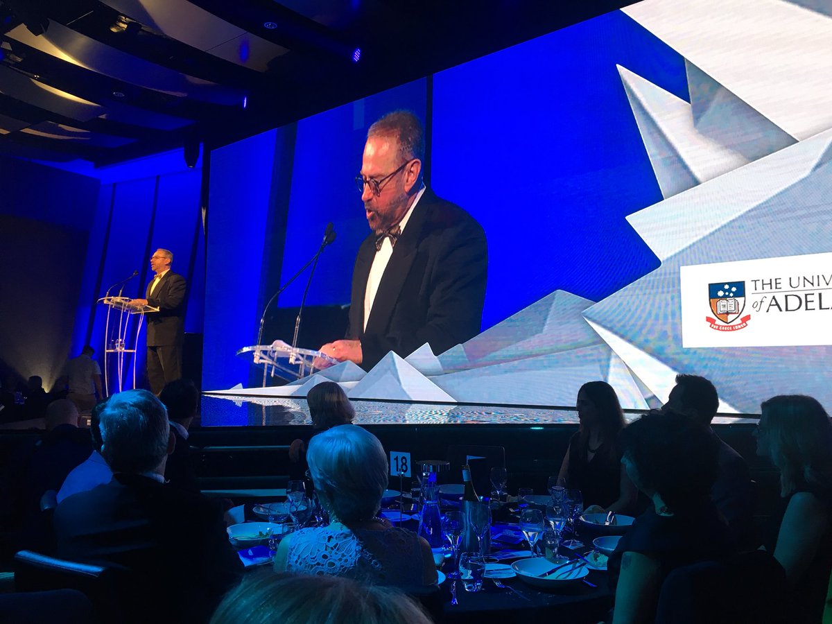 At the <a href="/UniofAdelaide/">Uni of Adelaide</a> #echallenge dinner with Noel Lindsay and 448 of my closest friends. <a href="/ThincLabADL/">ThincLab</a>