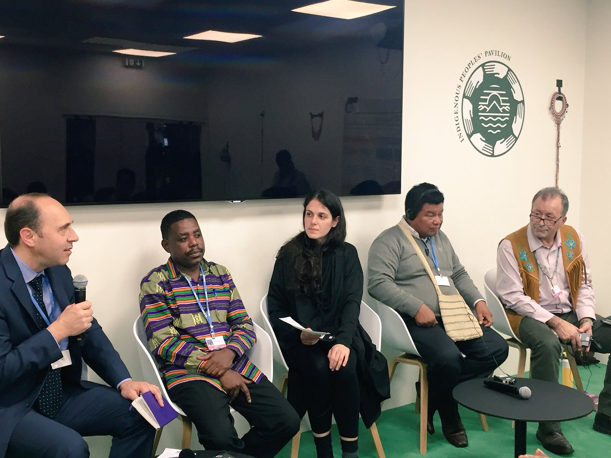 gina4dev's tweet photo. At #COP23 working w/ #Indigenous Peoples to show their inclusion in #climatedecision makes for sustainable &amp; effective climate outcomes! https://t.co/LJrgUyurUs