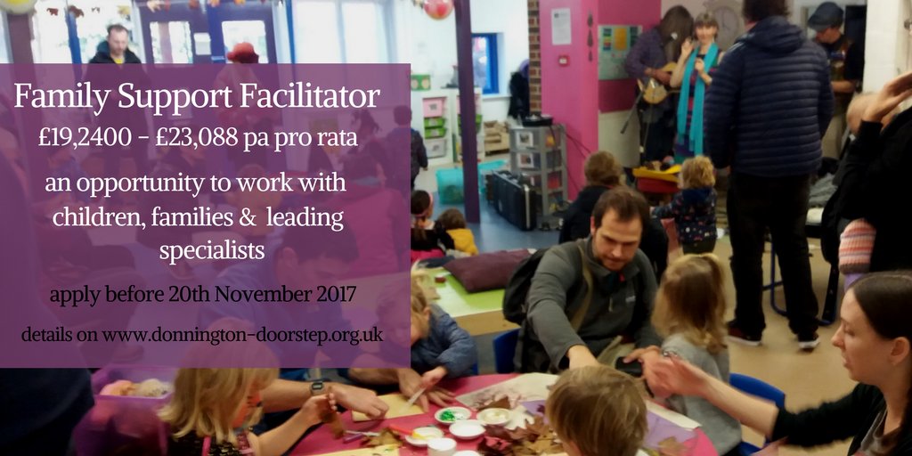 DonDoorstep's tweet image. Is this for you? Or you know the perfect person this is for? RT @ that perfect person.
#charityjobs #familysupport #Hiring donnington-doorstep.org.uk/about/family-s…